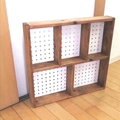 パンチング棚　シェルフ　美品✨