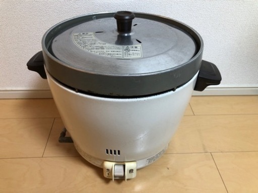 リンナイ　ガス炊飯器　2升炊　都市ガス
