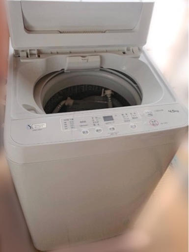 【取引者決定】洗濯機　4.5キロ