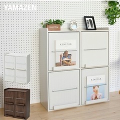 【YAMAZEN】家具 本棚 の画像