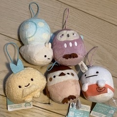 新品★すみっこぐらし　マスコット　5点セット★