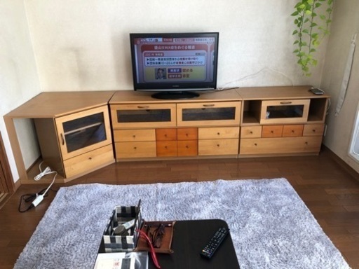 収納力抜群！テレビボード