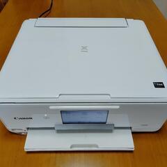 【お取引中】♪０円♪Cannonプリンター TS8130♪インク付♪訳ありの画像