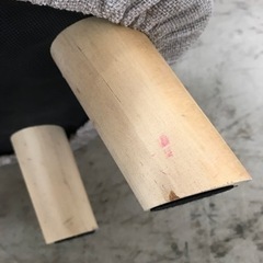 O2402-130 フットレスト スツールシート 27cm 汚れあり 中古の画像