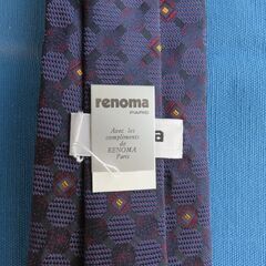 新品未使用 renoma ネクタイの画像