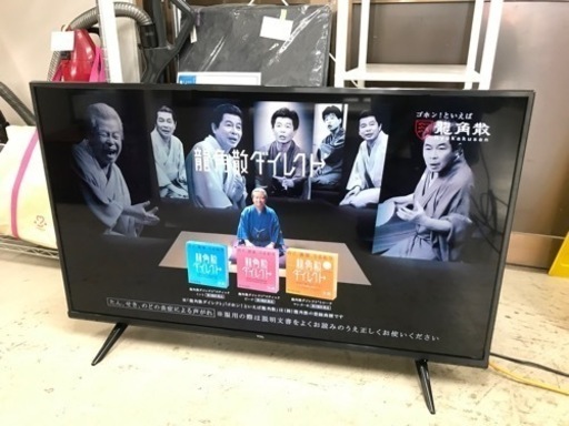 k2402-139 TCL 液晶テレビ 43P615 43インチ 2022年製 動作確認済み リモコン説明書テレビケーブル付き キズ汚れ有り