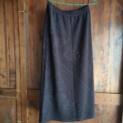（お値下)ロングスカートスーツ　Мの画像
