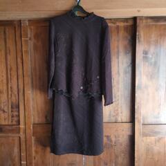 （お値下)ロングスカートスーツ　Мの画像