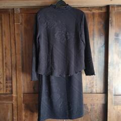 （お値下)ロングスカートスーツ　Мの画像