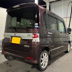 月々9千円〜分割可❗️車検2年付き！【名義変更代込み】広い車内！大人気‼️ダイハツ タントカスタム☆HDDナビ☆走行中DVD見れます☆電動スライドドア☆事故修復歴無し☆ドライブレコーダー☆そのまま乗って帰れます！の画像