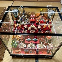 【無料 2/16まで】 雛人形 6段雛・オルゴール付きの画像