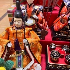 【無料 2/16まで】 雛人形 6段雛・オルゴール付きの画像