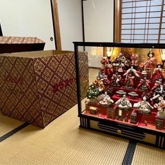 【無料 2/16まで】 雛人形 6段雛・オルゴール付きの画像