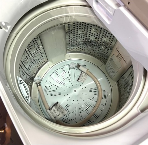 札幌市内配送無料 美品 19年製 日立 HITACHI ビートウォッシュ 8kg 全自動洗濯機 BW-V80C 