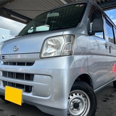 MT車‼️月々8千円〜分割可‼️働くくるま軽バン入りました！車検付き！【名義変更代込み】車内広い！人気のダイハツ ハイゼットデラックス‼️ETC付き♪両側スライドドア☆ドラレコ付☆事故修復歴無し☆そのまま乗って帰れます‼️の画像