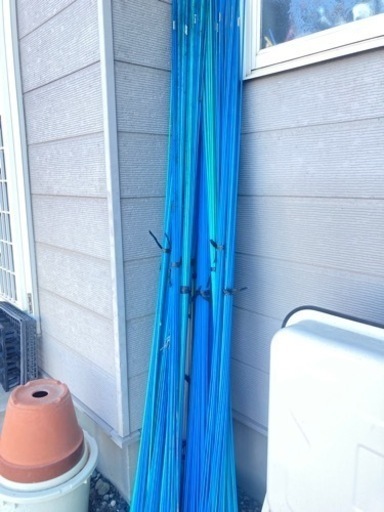 農業資材ダンポール支柱5.5×2100mm 380本