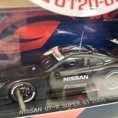 🤖【ミニカー】EBBRO 1/43NISSAN GT-R TテストカーSUPER GT500 2008【絶滅危惧種！昭和のおもちゃ買取アールワン田川】の画像