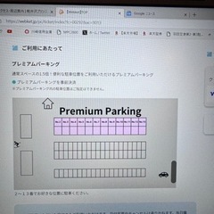 軽井沢プリンススキー場　プレミアムパーキング駐車券