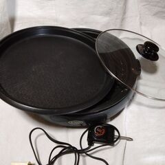 モウいちまい ホットプレート CPJ-E131 波形&平面 プレート 2枚【値下げ応談】の画像