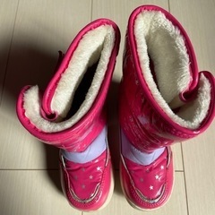 ブーツ　女の子用　18㎝☆17㎝の画像