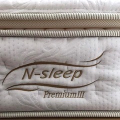 【寝具一式】ニトリ ダブルサイズ マットレスN-sleep Premium2の画像