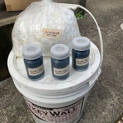 ★決まりました★内装塗り壁材ヒッキーウォール【白】20kg ×3の画像