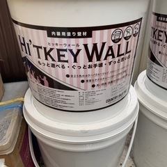 ★決まりました★内装塗り壁材ヒッキーウォール【白】20kg ×3の画像