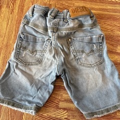 100センチ　ディーゼル　デニムハーフパンツの画像