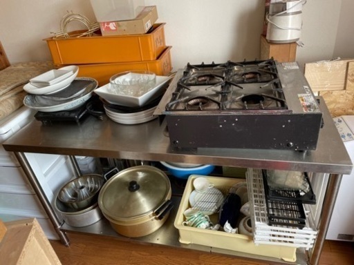 【お取引中】業務用作業台　一台5000円