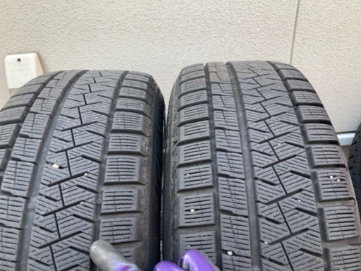 VW 純正 SHARAN スタッドレス タイヤ PIRELLI 4本 セット 美品