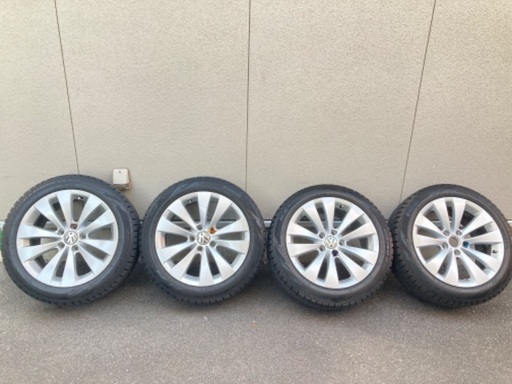 VW 純正 SHARAN スタッドレス タイヤ PIRELLI 4本 セット 美品