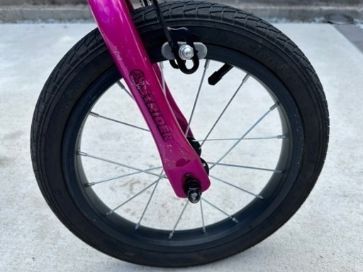 STRIDERストライダー★フューシャピンク14x★キックスタンド付き