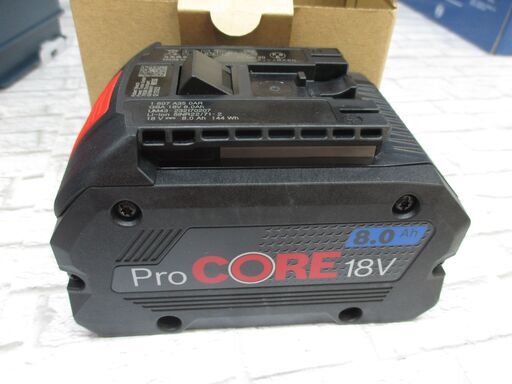 ボッシュ GWS18V‐10SC ディスクグラインダ 未使用 18V 8.0Ah バッテリー×1 充電器 ハンドル付 【ハンズクラフト宜野湾店】