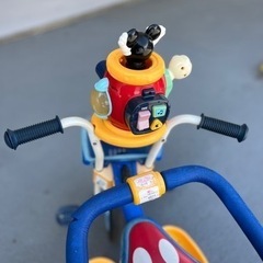 【無料】！！！ides ミッキーマウス三輪車　ブルーの画像