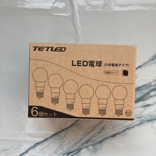 ❤️新品❤️6個セット LED電球 E17 電球色 40W 広配光タイプ 小型 ミニランプ