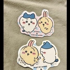 ちいかわ　猫のかぶりもの　マグネット　シールの画像