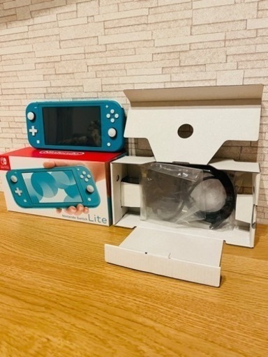 Switch lite ターコイズ