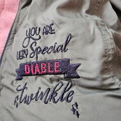 DIABLEキッズリバーシブルコートの画像