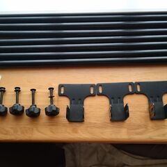 ＩＮＮＯ　アルミルーフラック　ＩＮ５５７　１００　シルバー　美品の画像