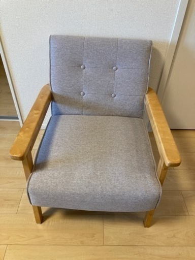 一人掛けソファ　北欧風　椅子