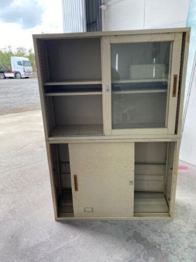 スチールキャビネット上下セット