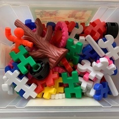 やわらかブロック132個
