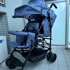 二人乗りベビーカー