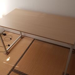 2023年購入。サンワサプライパソコンデスク120×60×70の画像