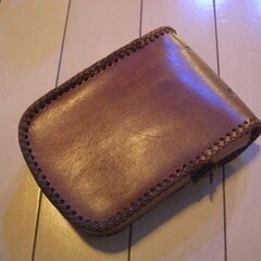レザー　小物入れ　サイズ　11ｃｍｘ17ｃｍｘ5ｃｍの画像