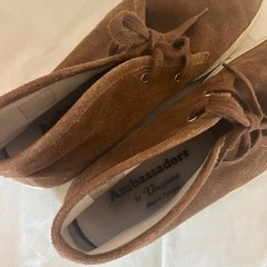 Amb エーエムビー　スウェード チャッカ シューズ スニーカー　中古品の画像