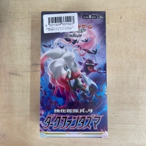 【シュリンク付き】ポケモンカード　ダークファンタズマ　ボックス　リサイクルショップ宮崎屋住吉店24.2.7k