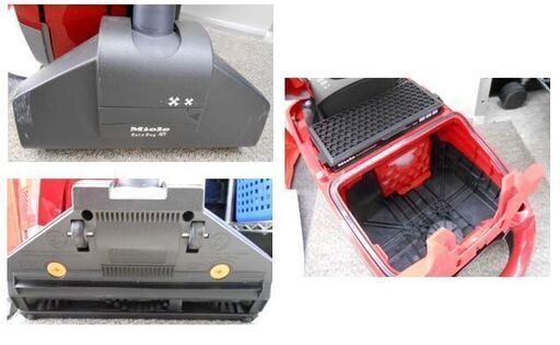 Miele/ミーレ 掃除機 HS14 S 6520 Cat＆Dog レッド 紙パック6個付き 2011年製 紙パッククリーナー 札幌 