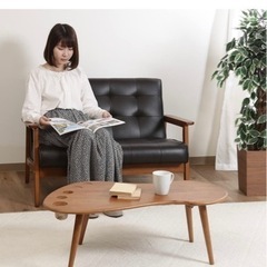 2人掛けソファの画像