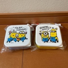 【未使用品】ミニオンタッパ※お話中